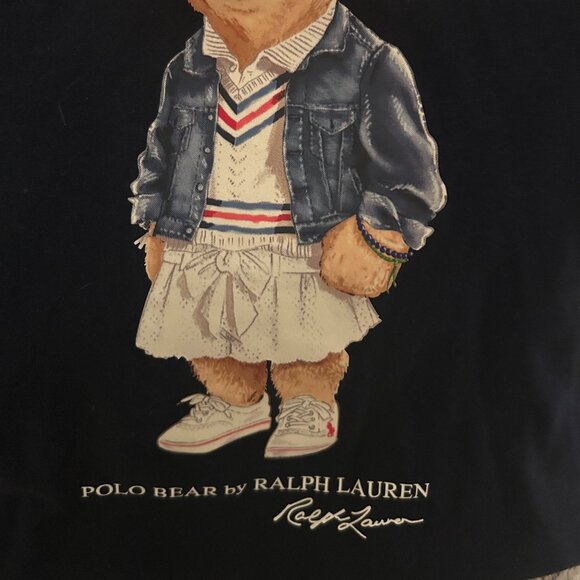 BlueJean jacket Polo Bear Dress - Picture 4 of 5